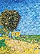 Vincent Van Gogh A Lane near Arles Germany oil painting artist